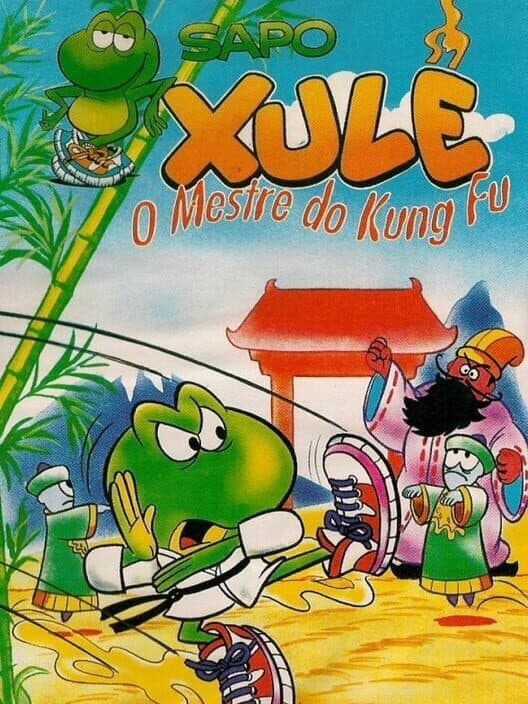 Обложка Sapo Xulé: O Mestre do Kung Fu
