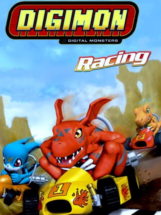 Обложка Digimon Racing