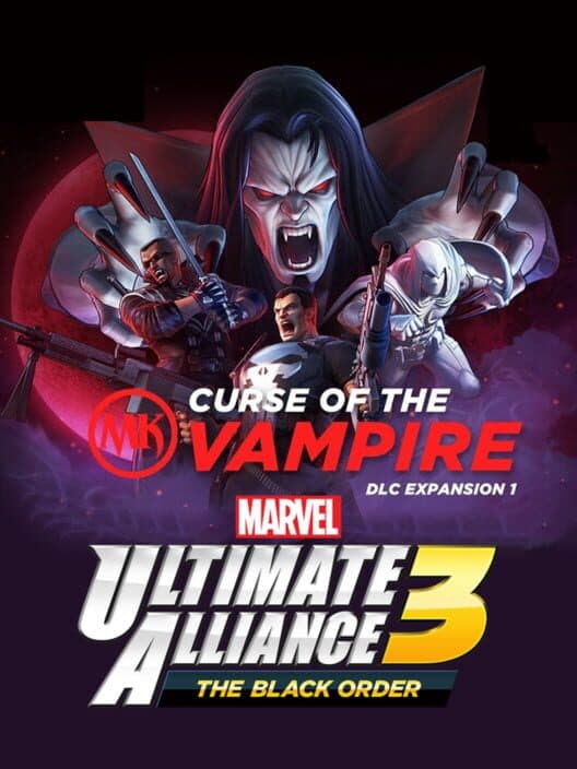 Обложка Marvel Ultimate Alliance 3: The Black Order - Curse of the Vampire