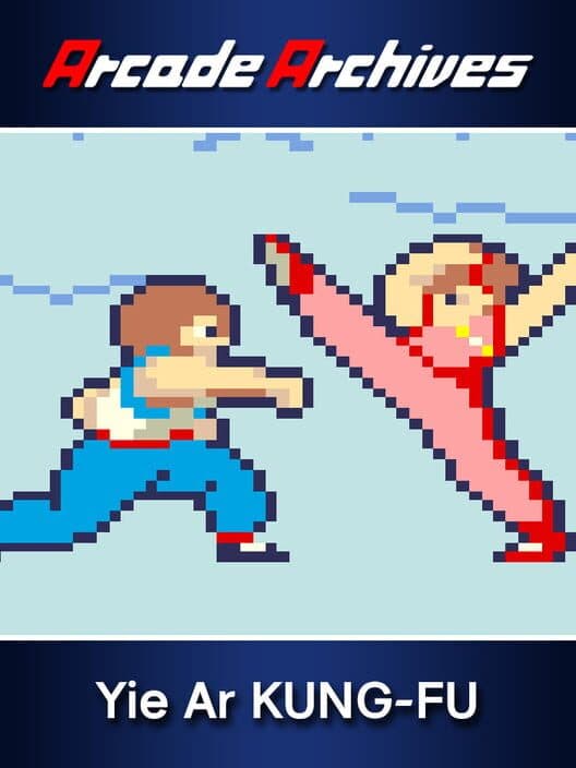 Обложка Arcade Archives: Yie Ar Kung-Fu