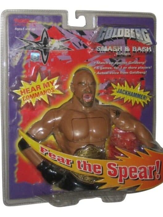 Обложка Goldberg Smash & Bash Wrestling Game Fear the Spear