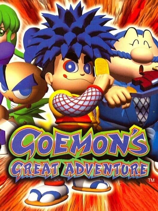 Обложка Goemon's Great Adventure