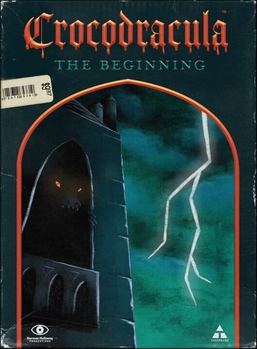 Обложка Crocodracula: The Beginning