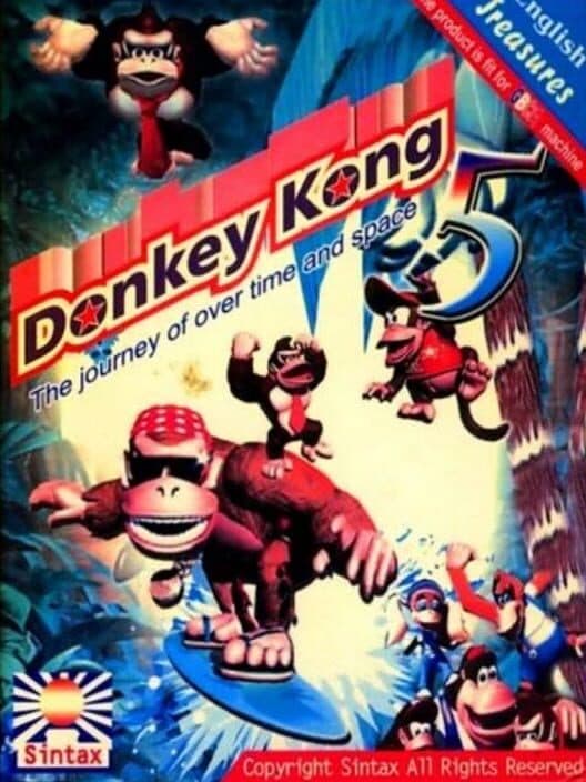Обложка Donkey Kong 5: The Journey of Over Time and Space