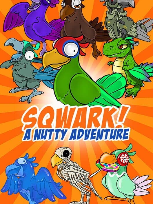 Обложка Sqwark! A Nutty Adventure