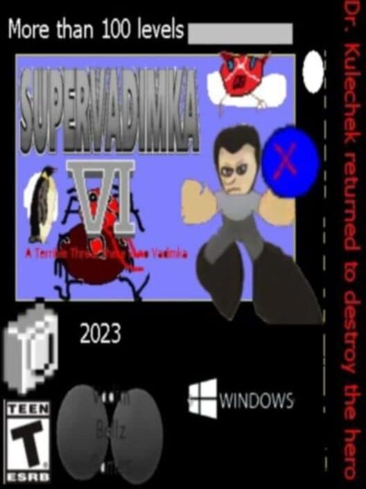 Обложка Super Vadimka VI: A Terrible Threat there is No Vadimka