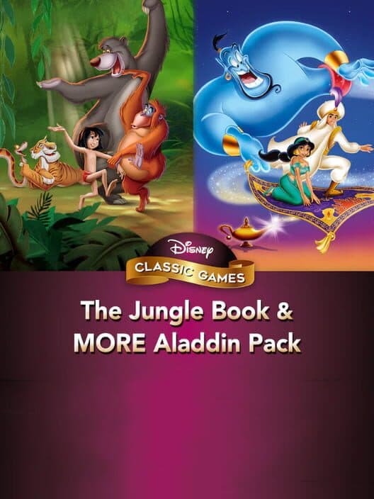 Обложка Disney Classic Games: Aladdin and The Lion King - The Jungle Book and More Aladdin Pack