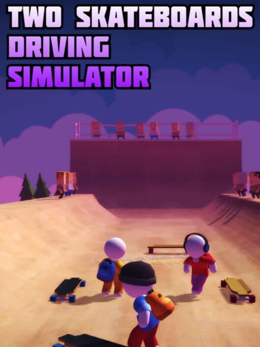 Обложка Two Skateboards Driving Simulator