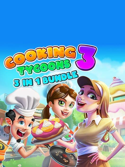 Обложка Cooking Tycoons 3: 3 in 1 Bundle