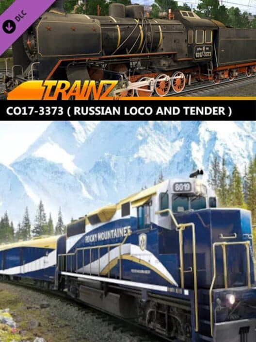 Обложка Trainz Railroad Simulator 2019: CO17-3373 Russian Loco and Tender