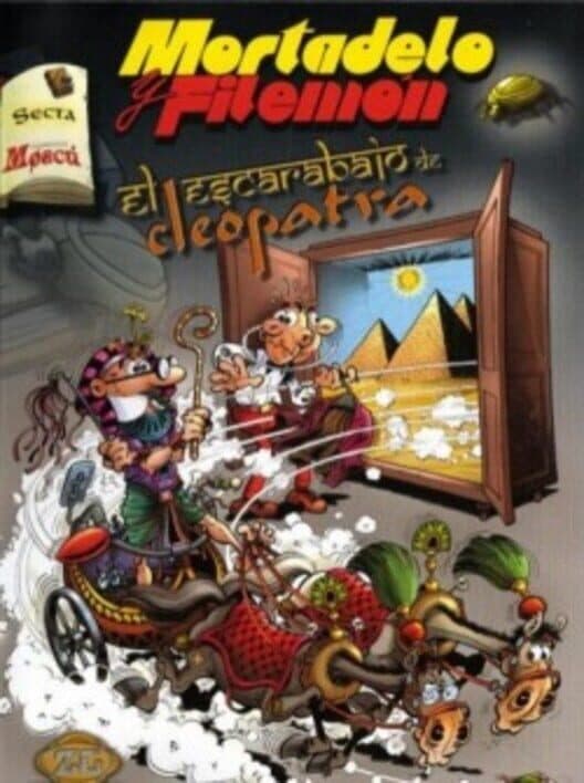 Обложка Mortadelo y Filemón: El Escarabajo de Cleopatra