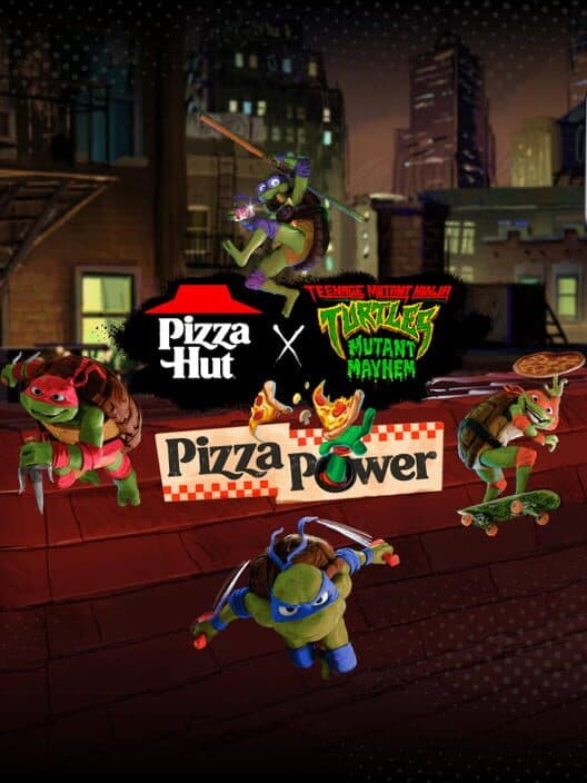 Обложка Teenage Mutant Ninja Turtles: Mutant Mayhem - Pizza Power