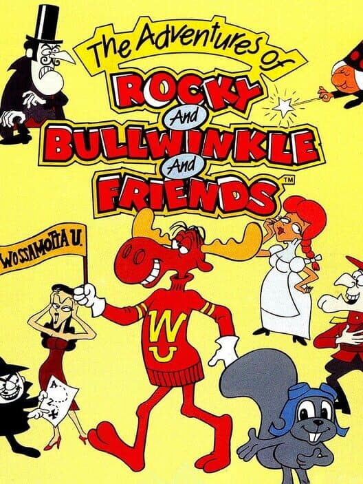 Обложка The Adventures of Rocky and Bullwinkle and Friends