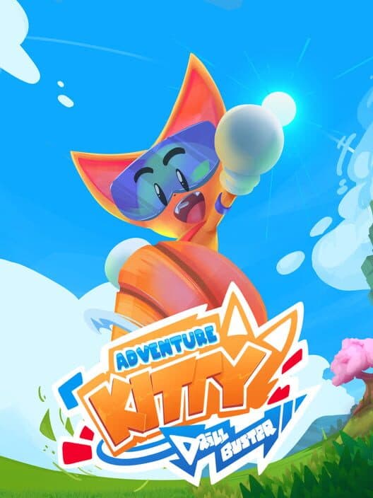 Обложка Adventure Kitty: Drill Buster