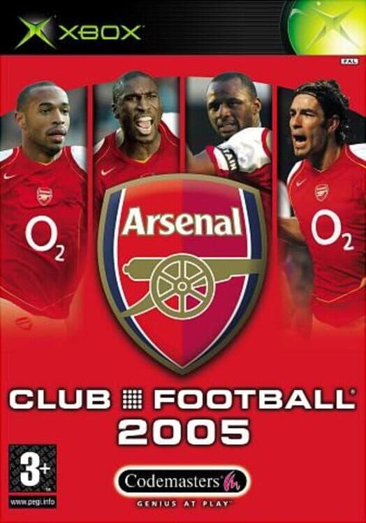 Обложка Arsenal Club Football 2005