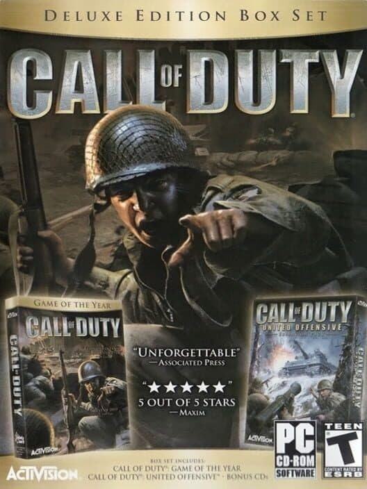 Обложка Call of Duty: Deluxe Edition