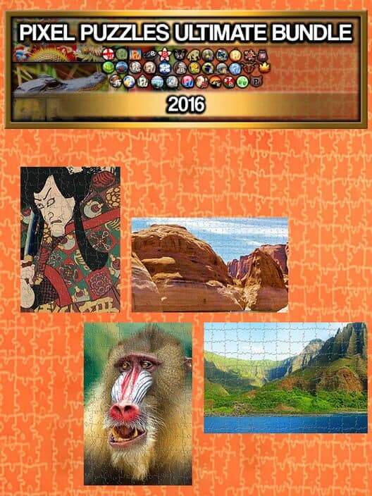 Обложка Pixel Puzzles Ultimate: 2016 Jigsaw Collection