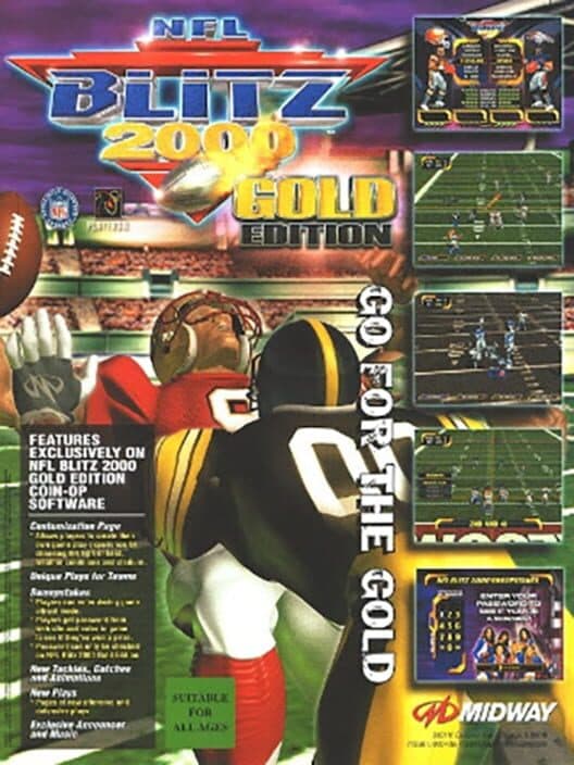Обложка NFL Blitz 2000: Gold Edition