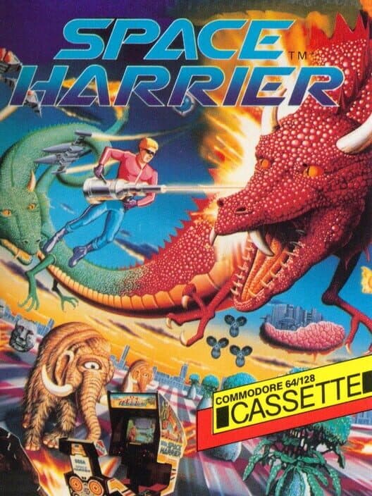 Обложка Space Harrier