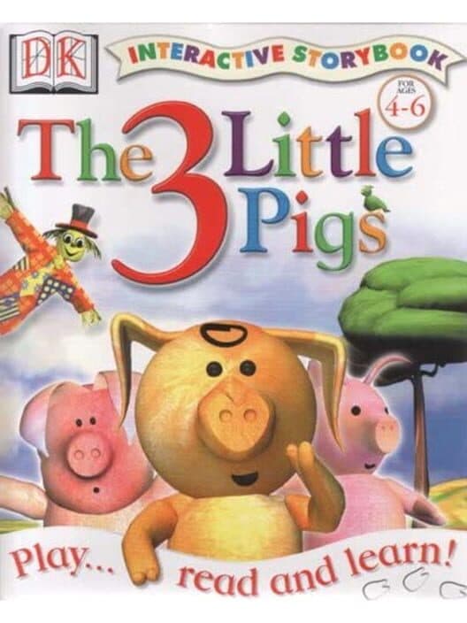 Обложка DK Interactive Storybook: The 3 Little Pigs
