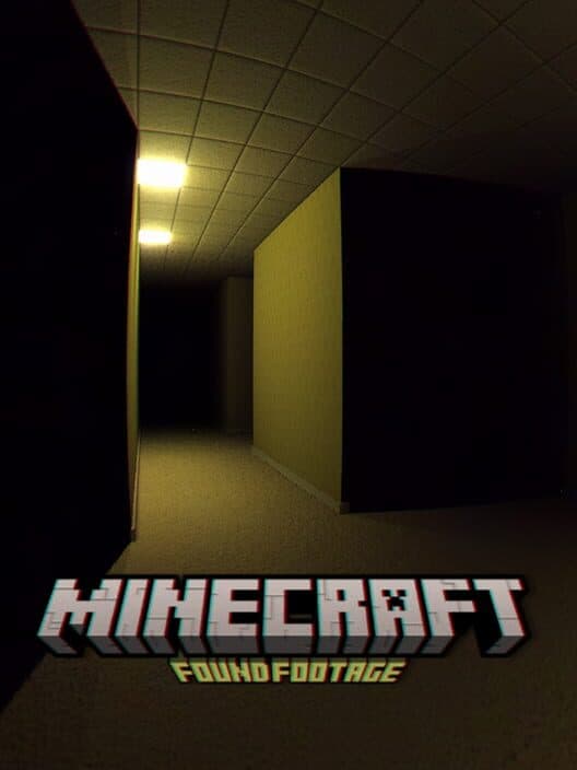 Обложка Minecraft Backrooms Found Footage