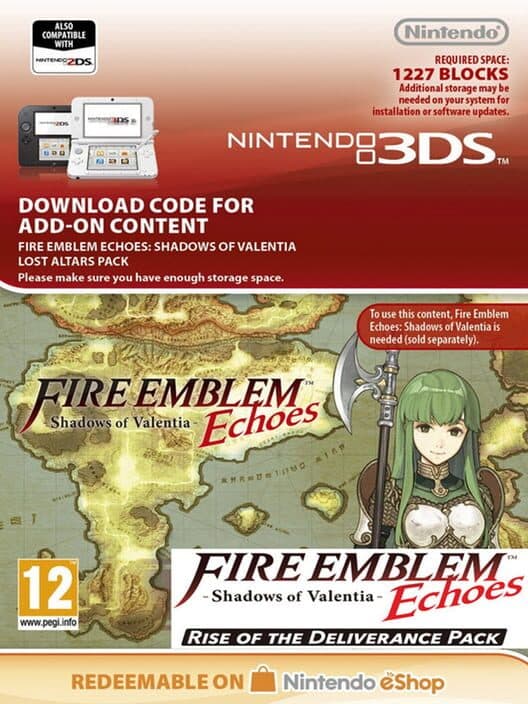 Обложка Fire Emblem Echoes: Shadows of Valentia - DLC Pack 4: Rise of the Deliverance Set