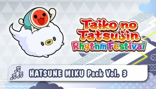Обложка Taiko no Tatsujin: Rhythm Festival - Hatsune Miku Pack Vol. 3