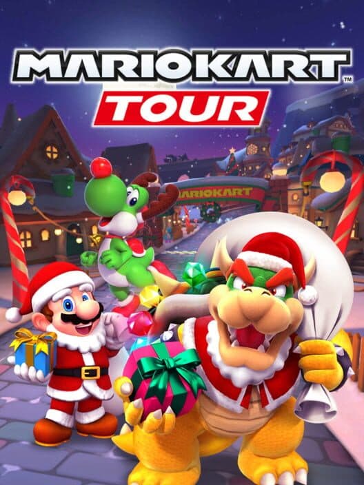 Обложка Mario Kart Tour: Winter Tour