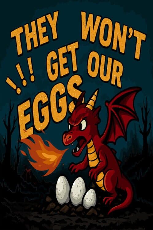 Обложка They Won't Get Our Eggs!