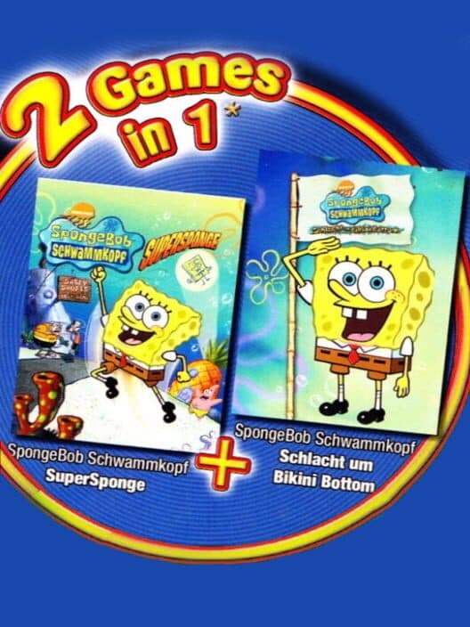 Обложка 2 Games in 1: SpongeBob SquarePants: Battle for Bikini Bottom + SpongeBob SquarePants: Supersponge