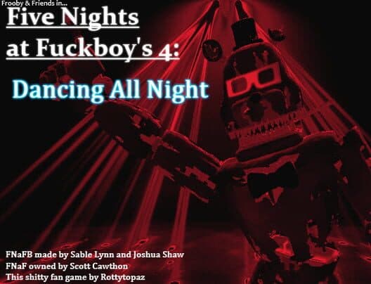 Обложка Five Nights at F***boy's: Dancing All Night