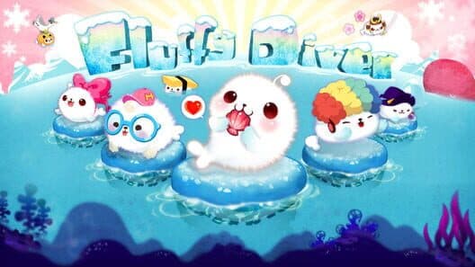 Обложка Line Fluffy Diver