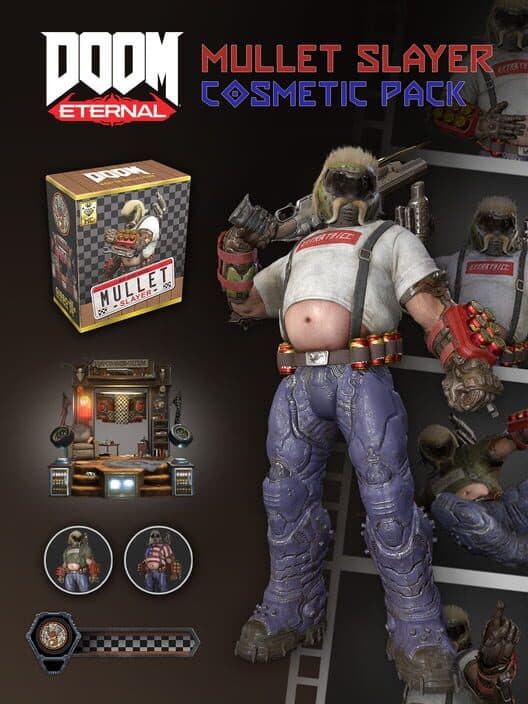 Обложка Doom Eternal: Mullet Slayer Master Collection Cosmetic Pack