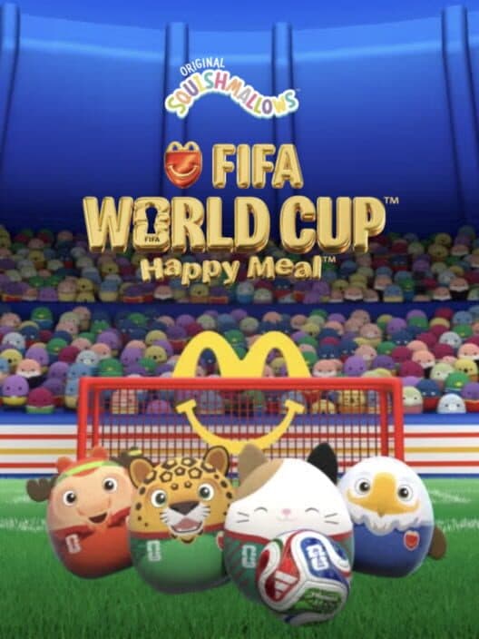 Обложка Squishmallows FIFA World Cup Happy Meal