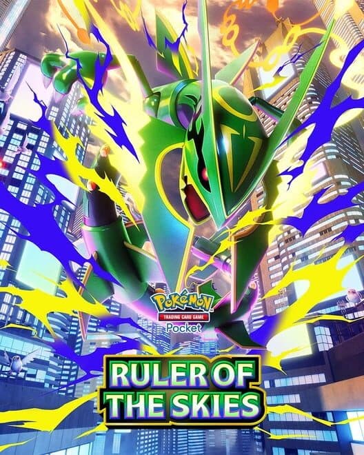 Обложка Pokémon TCG Pocket: Ruler of the Skies