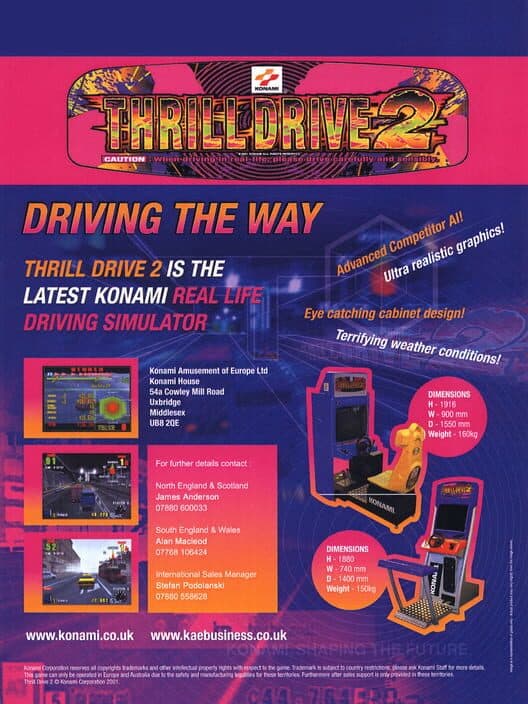 Обложка Thrill Drive 2
