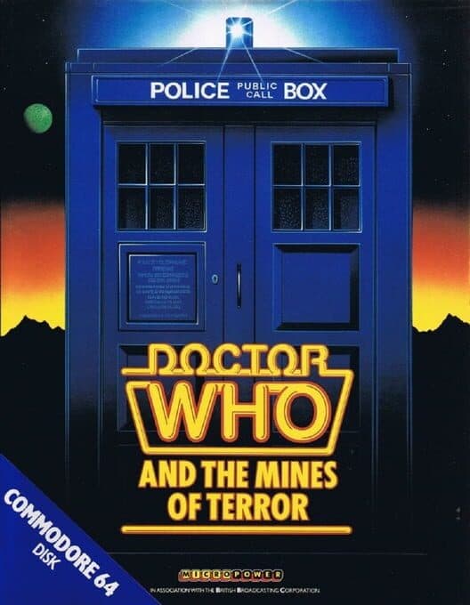 Обложка Doctor Who and the Mines of Terror