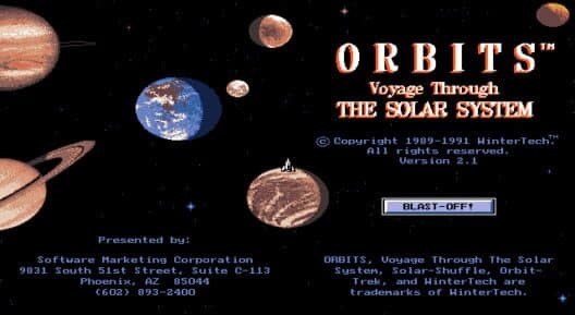 Обложка Orbits: Voyage Through the Solar System