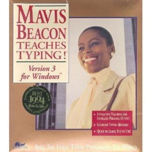 Обложка Mavis Beacon Teaches Typing! Version 3 for Windows