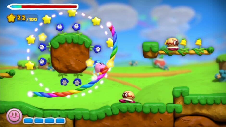 Скриншот 6 из Kirby and the Rainbow Curse