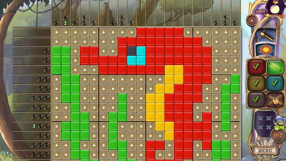 Скриншот 5 из Fantasy Mosaics 27: Secret Colors