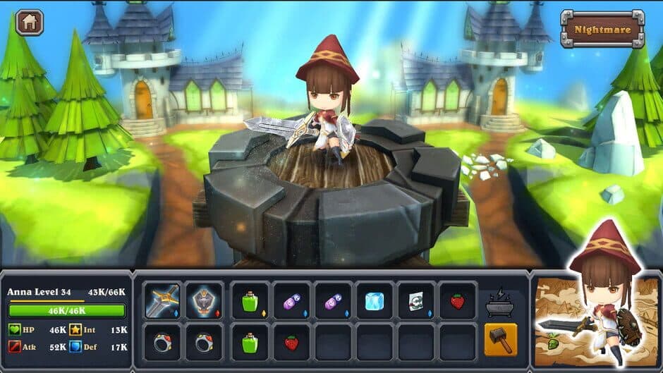 Скриншот 3 из Clumsy Knights : Threats of Dragon