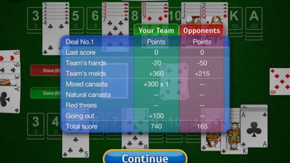Скриншот 3 из Canasta: Pro