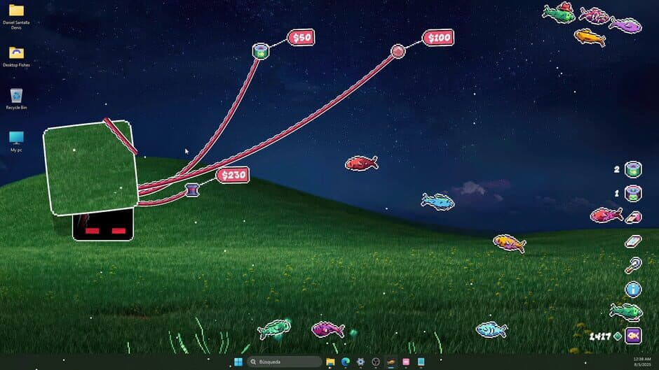 Скриншот 3 из Desktop Fishes