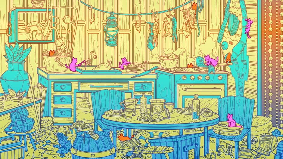 Скриншот 4 из Flats Full of Cats: Stars & Oysters