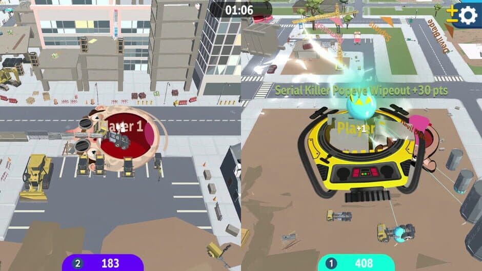 Скриншот 1 из Hole io: Construction DLC