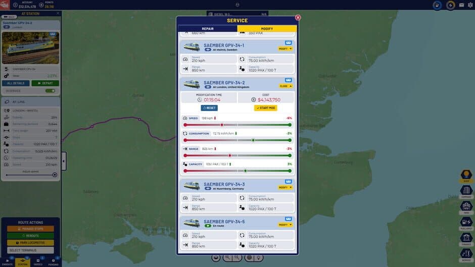Скриншот 1 из Train Manager