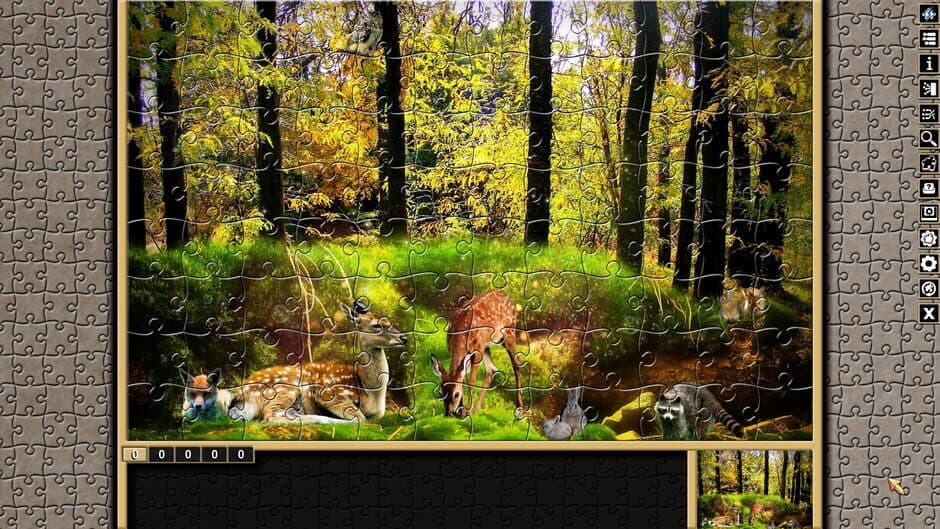 Скриншот 9 из Pixel Puzzles Traditional Jigsaws: Forests