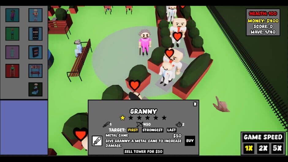 Скриншот 4 из Retirement Home Tower Defense