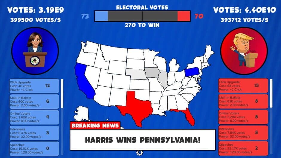 Скриншот 4 из Trump vs Harris Clicker